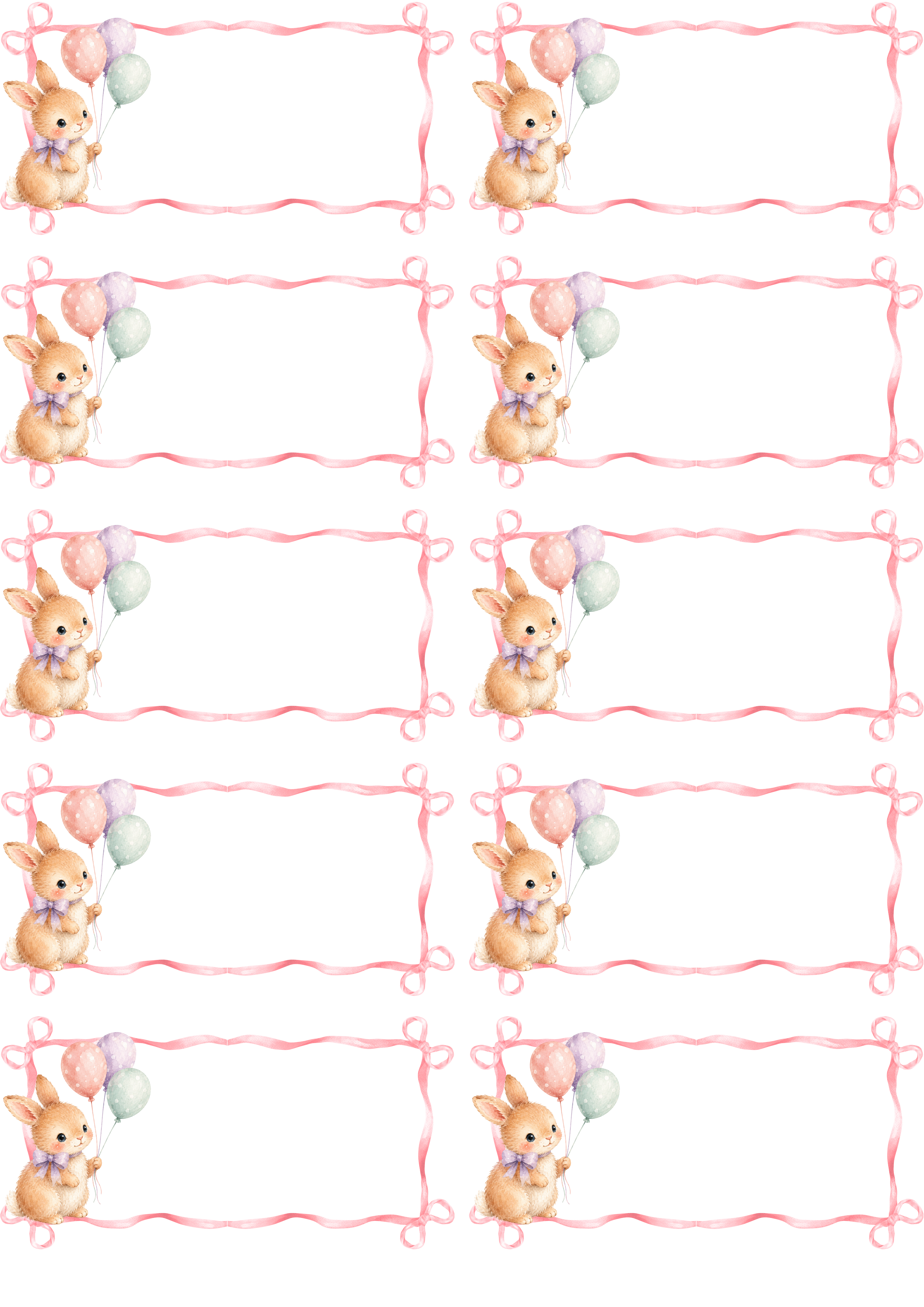 Étiquettes enveloppes
