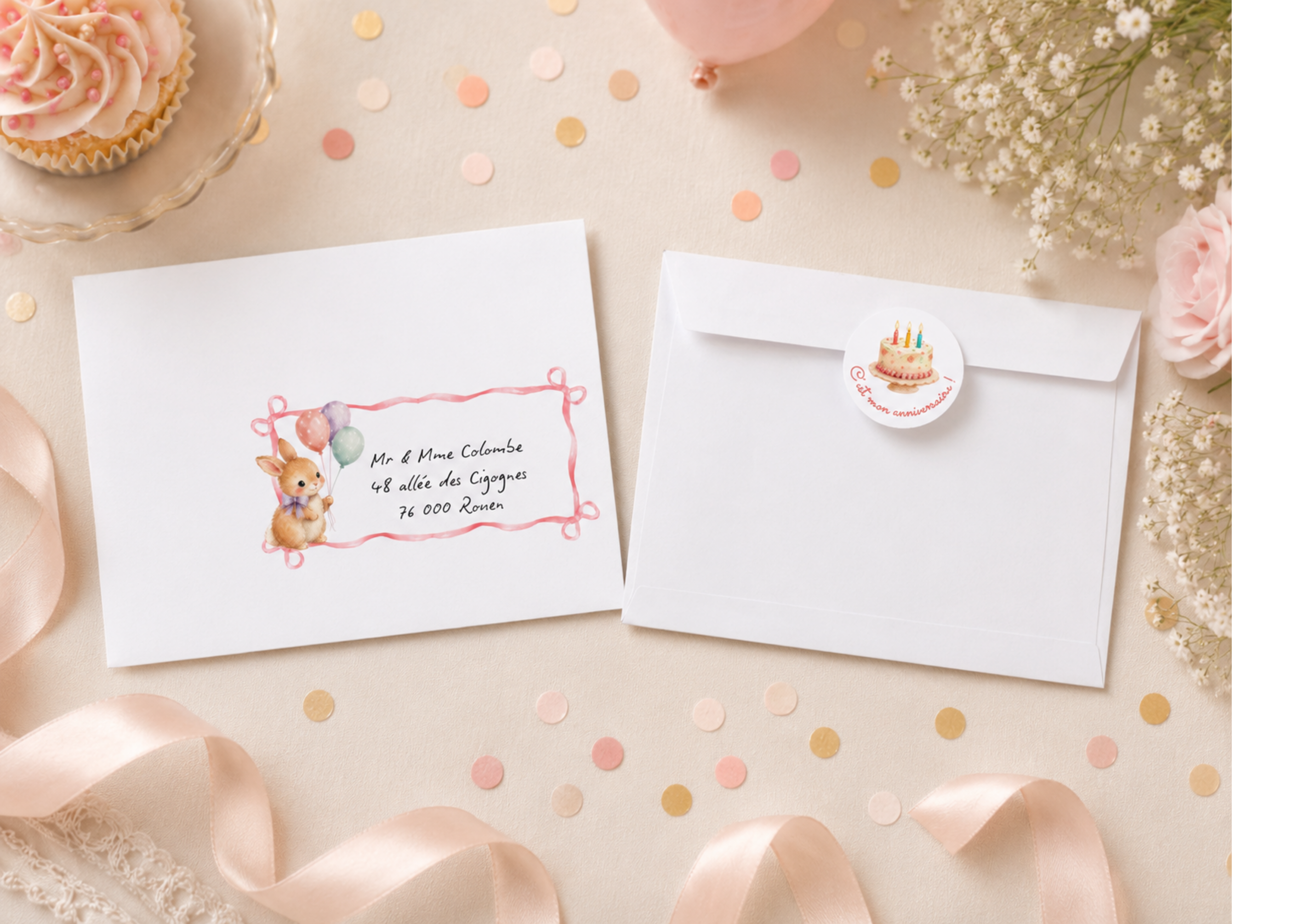 Étiquettes + stickers